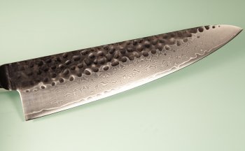 Guangzhou VG10 Damascus Tsuchime Kurouchi Gyuto 155mm