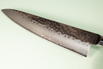 Guangzhou VG10 Damascus Tsuchime Kurouchi Gyuto 155mm