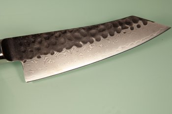 Guangzhou VG10 Damascus Tsuchime Kurouchi Kiritsuke 155mm