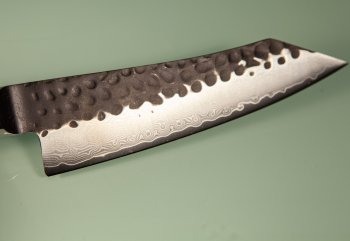 Guangzhou VG10 Damascus Tsuchime Kurouchi Kiritsuke 155mm