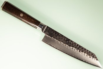 Guangzhou VG10 Damascus Tsuchime Kurouchi Kiritsuke 180mm