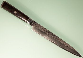 Guangzhou VG10 Damascus Tsuchime Kurouchi Sujihiki 205mm