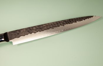 Guangzhou VG10 Damascus Tsuchime Kurouchi Sujihiki 255mm