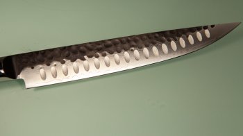 Guangzhou VG10 Damascus Tsuchime Kurouchi Slicer 230mm