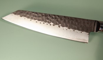 Guangzhou VG10 Tsuchime Kurouchi Kiritsuke 180mm