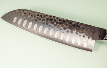 Guangzhou VG10 Tsuchime Kurouchi Santoku 185mm