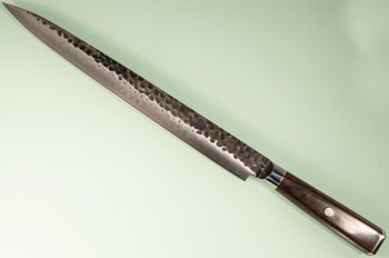 Guangzhou VG10 Tsuchime Kurouchi Sujihiki 305mm