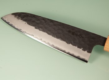 Tsunehisa AS Kurouchi Tsuchime Wa-Santoku 165mm