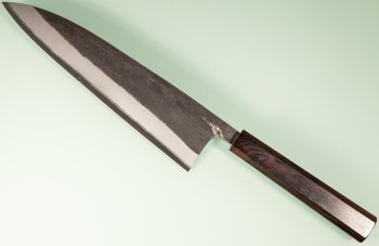 Hatsukokoro Kurokaze White 2 Wa-Gyuto 190mm Ebony