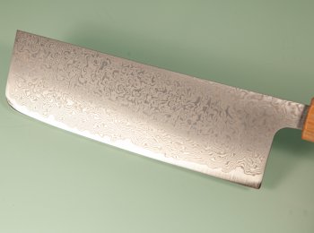 Tsunehisa SLD Damascus Wa-Nakiri 160mm