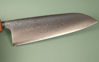 Tsunehisa SLD Damascus Wa-Santoku 165mm