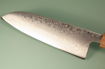 Tsunehisa SLD Damascus Wa-Santoku 165mm