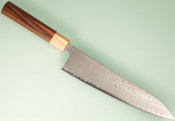 Tsunehisa SLD Damascus Wa-Gyuto 215mm RWO