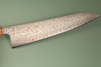 Tsunehisa SLD Damascus Wa-Gyuto 215mm RWO