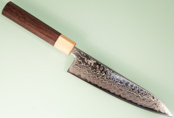 Tsunehisa SLD Damascus polished Wa-Gyuto 245mm RWO