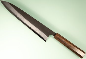 Hatsukokoro Shinkiro AS Damaskus Wa-Gyuto 245mm Bubinga