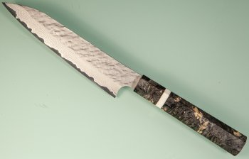 Nigara VG10 Tsuchime Damascus Wa-Petty 140mm