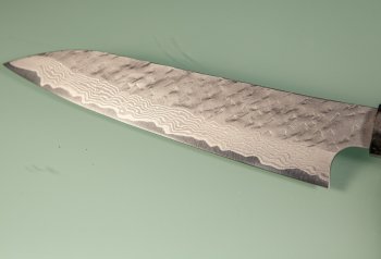 Nigara VG10 Tsuchime Damascus Wa-Petty 140mm