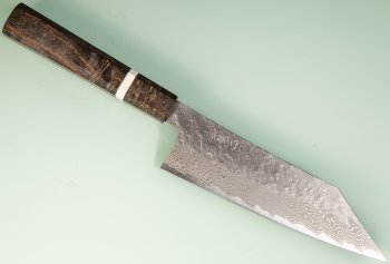 Nigara VG10 Tsuchime Damascus Wa-Bunka 175mm