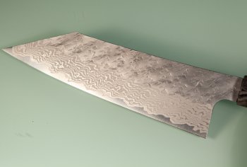 Nigara VG10 Tsuchime Damascus Wa-Bunka 175mm