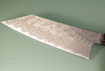 Nigara VG10 Tsuchime Damascus Wa-Bunka 175mm