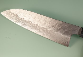 Nigara VG10 Tsuchime Damascus Wa-Santoku 170mm