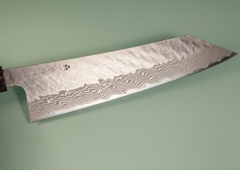 Nigara VG10 Tsuchime Damascus Wa-Kiritsuke 235mm