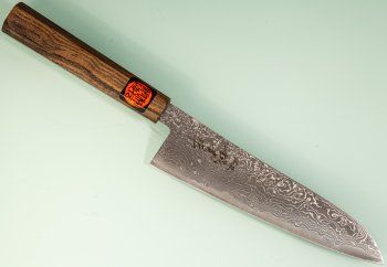 Tanaka Shigeki R2 Suminagashi Wa-Gyuto 180mm Mono Bubinga