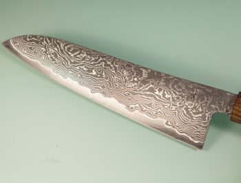 Tanaka Shigeki R2 Suminagashi Wa-Gyuto 180mm Mono Bubinga