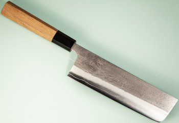 Yoshikane SKD11 Nashiji Wa-Nakiri 165mm Teak