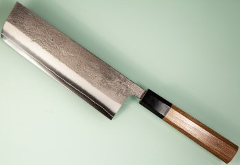 Yoshikane SKD11 Nashiji Wa-Nakiri 165mm Teak