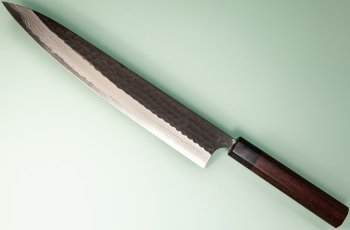 Yamamoto AS Tsuchi Kuro Damascus Wa-Sujihiki 275mm