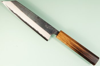 Muneishi AO2 Kurouchi Wa-Kiritsuke 165mm burnt Oak