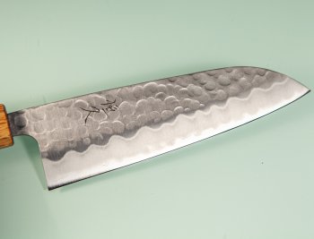 Tsunehisa Shirogami Tsuchime Wa-Santoku 170mm