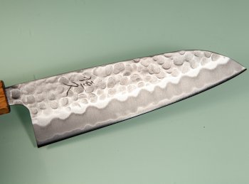 Tsunehisa Shirogami Tsuchime Wa-Santoku 170mm