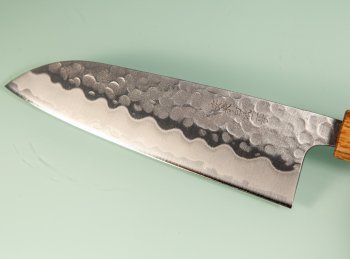 Tsunehisa Shirogami Tsuchime Wa-Santoku 170mm