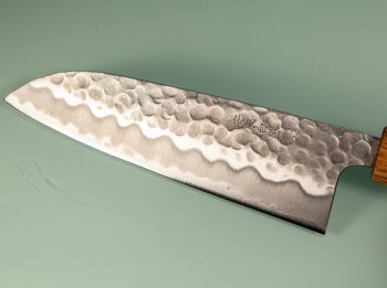 Tsunehisa Shirogami Tsuchime Wa-Santoku 170mm