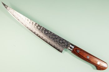 Damascus 17 Hammered Fisch/Filetiermesser 215mm