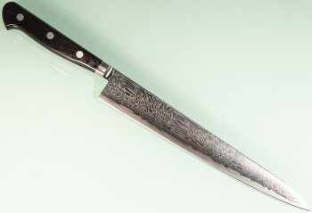 Tsunehisa AUS10 Nami Damascus Sujihiki 245mm