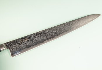 Tsunehisa AUS10 Nami Damascus Sujihiki 245mm