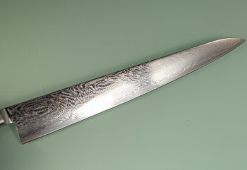 Tsunehisa AUS10 Nami Damascus Sujihiki 245mm