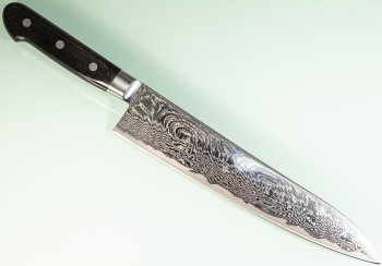 Tsunehisa AUS10 Nami Damascus Gyuto 245mm