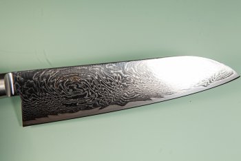 Tsunehisa AUS10 Nami Damascus Santoku 185mm