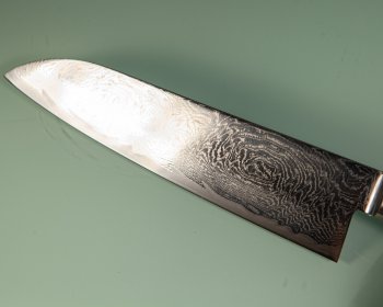 Tsunehisa AUS10 Nami Damascus Santoku 185mm