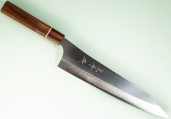 Yu Kurosaki Gekko VG-XEOS Wa-Gyuto 245mm Walnuss/Ahorn/Ebenholz