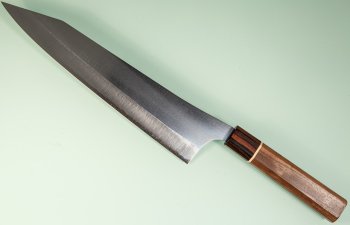 Yu Kurosaki Gekko VG-XEOS Wa-Gyuto 245mm Walnuss/Ahorn/Ebenholz