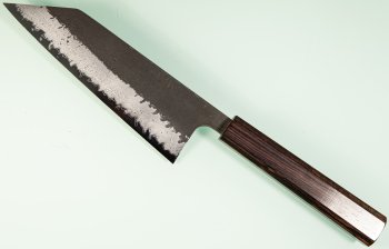 Damastmesser Hatsukokoro Shinkiro AS Damaskus Wa-Bunka 170mm Ebony