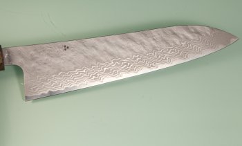 Nigara VG10 Tsuchime Damascus Wa-Gyuto 205mm