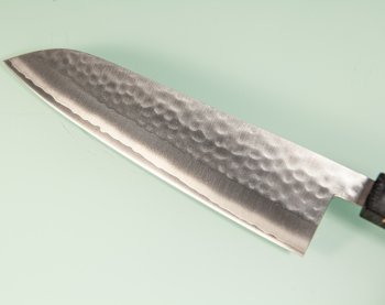 Masutani VG-1 Tsuchime Wa-Santoku 180mm grn stabilisiert