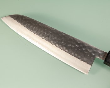 Masutani VG-1 Tsuchime Wa-Santoku 180mm grn stabilisiert